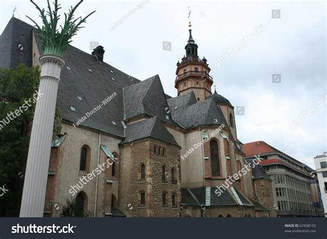 Stnicholas Church In Leipzig Saxony In Germany Stock Photo 67438159