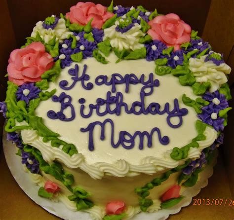 Buttercream layer cake design w/ BC flowers~ pinks, purples & lavenders ...
