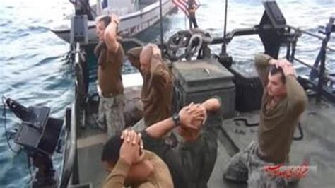 us navy criticises sailors captured in iranian waters bbc news