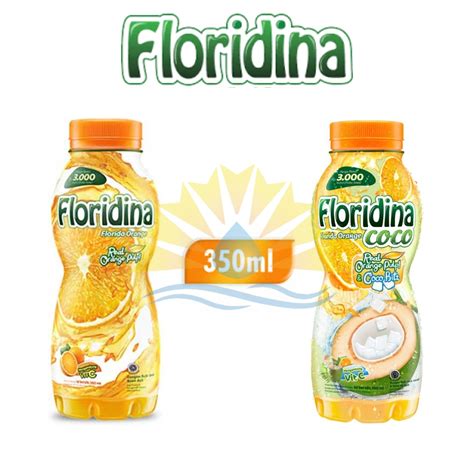 Jual Floridina Orangecoco 350 Ml 12 Botol Shopee Indonesia