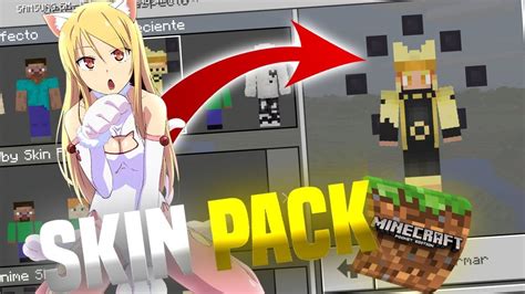 Pack De Skin Anime 4d Para Minecraft Youtube