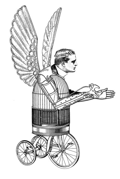 Thin line style stock vector. The Sum Of All Crafts: Build Your Own Steampunk Characters ...