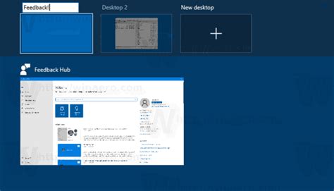 Rename A Virtual Desktop In Windows 10