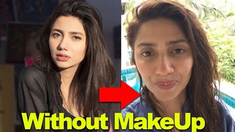 Pakistani Actress Before And After Makeup Wavy Haircut
