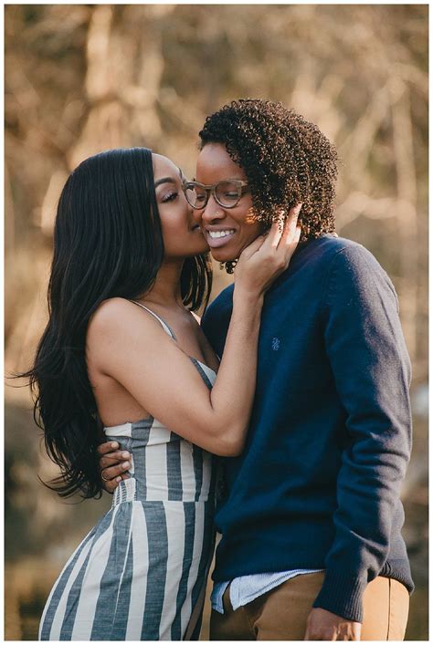 This Engagement Shoot Is Filled With Smiles And Style Lesbian Pre Wedding Photography In The