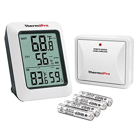 Top 10 Best Indoor Outdoor Thermometers Reviewed And Rated In 2022