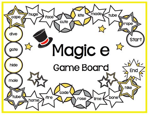 Activities For Teaching The Magic E Rule Make Take And Teach