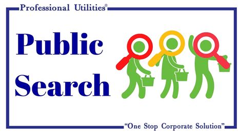 Public Search Professional Utilities