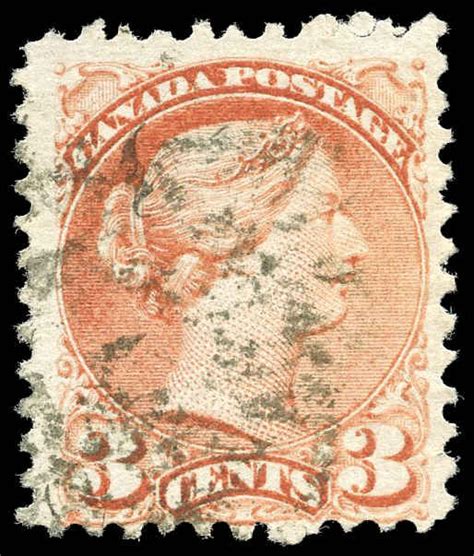 Buy Canada 37e Queen Victoria 1870 3¢ Red Vista Stamps