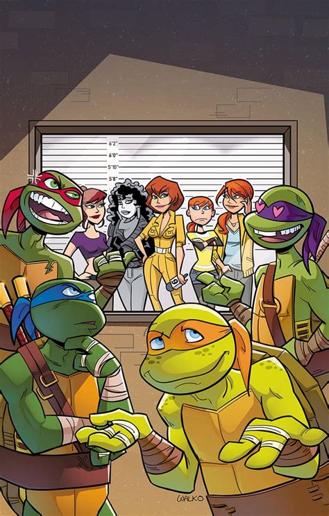 Tmnt 2022 Donnie And April Comic