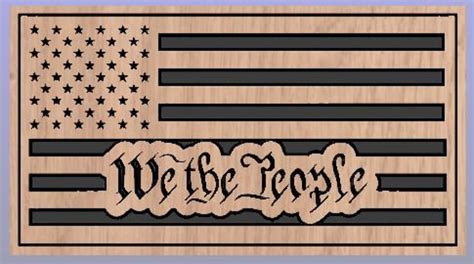 Us Flag We The People Svg Dxf American Flag Etsy