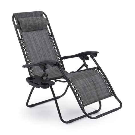 Most reclining outdoor patio chairs come in a wicker/rattan material, and it's important that the cushions within the chair are comfortable, and that the chair is made of sturdy material. 2 Folding Zero Gravity Reclining Lounge Chairs+Utility ...