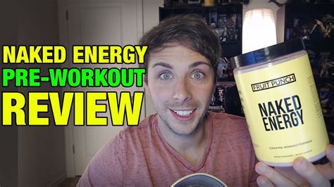 Naked Energy Fruit Punch Vegan Pre Workout Review Youtube