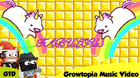 Votw Growtopia Music Video Fabulous Pewdiepie Song By Roomie Youtube