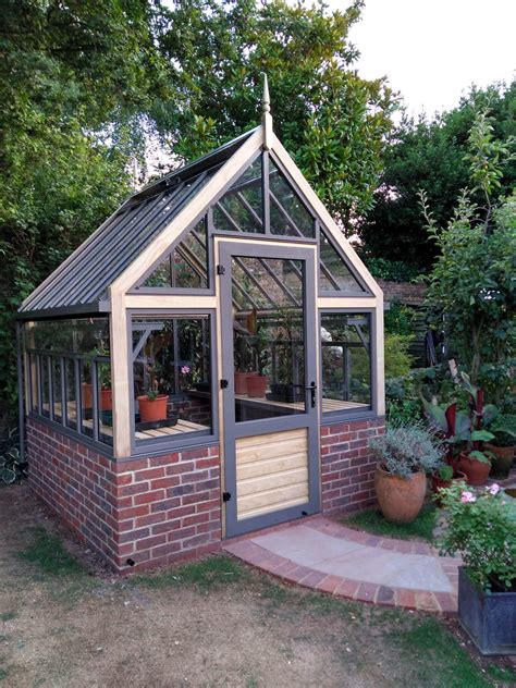 Bespoke Victorian Greenhouses With A Porch Cultivar Greenhouses Uk