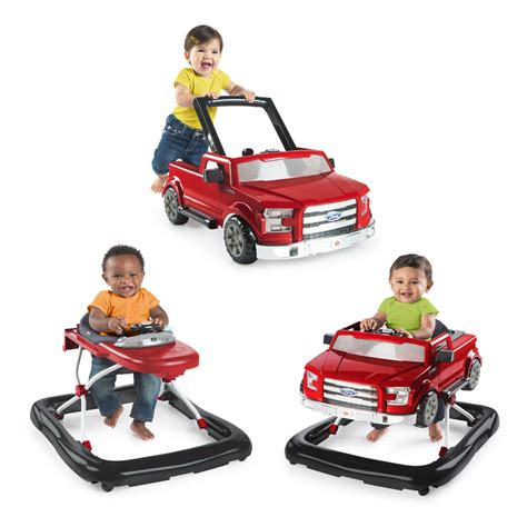 Bright Starts 3 Ways To Play Ford F 150 Baby Walker With Activity