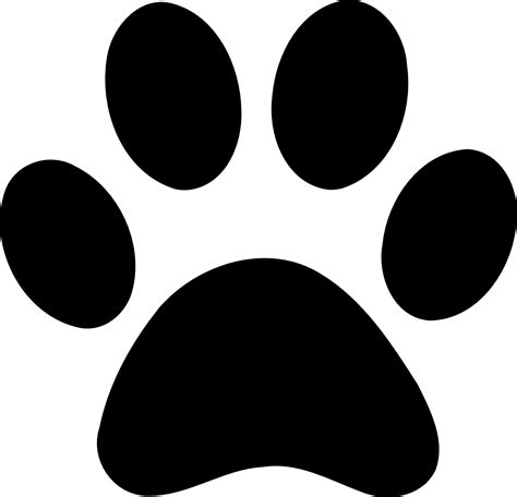Library Of Dog Paw And Bone Clip Art Transparent Stock Png