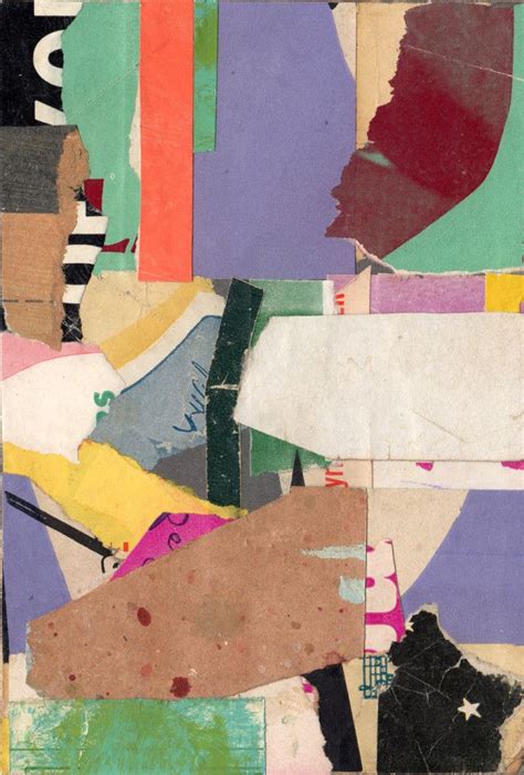 Carol Goves Non Objective Paper Collages Collage Art Projects