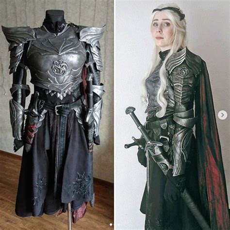 Viking Cosplay Cosplay Armor Emilia Clarke Armor Dress Dragon Armor