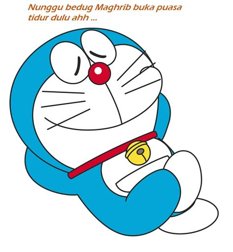 Gambar Doraemon Lucu Selamat Puasa Ramadhan Ucapan Buka Puasa