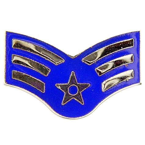 Us Air Force Senior Airman Fourth Enlisted Rank Lapel Pin Ebay