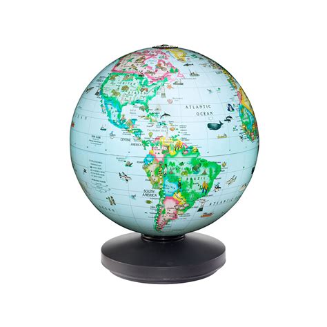 4 Ft World Map Laminated Replogle Globes