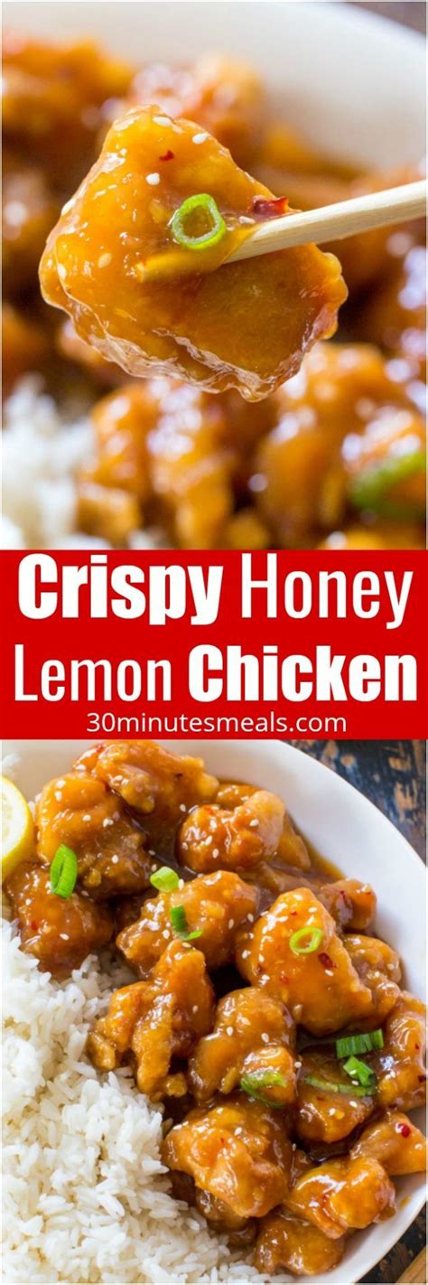 Crispy Honey Lemon Chicken Is A Restaurant Quality Meal Made Easy At