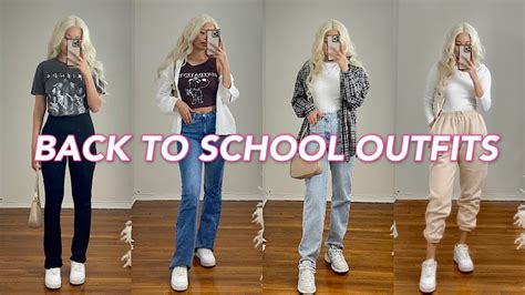 Casual Back To School Outfits Modest And Cute Youtube