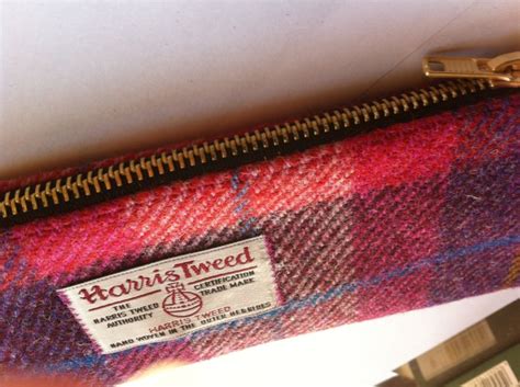 Harris Tweed Pencil Case Made In Scotland By Scotswhahae On Etsy