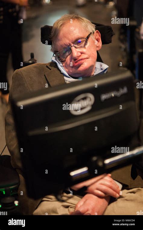Prof Stephen Hawking British Scientist World Renowned Physicist
