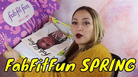Fabfitfun Spring 2019 Unboxing And Add Ons Youtube