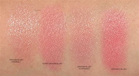 Nars Orgasm X Blush And Comp Swatches Ommorphia Beauty Bar