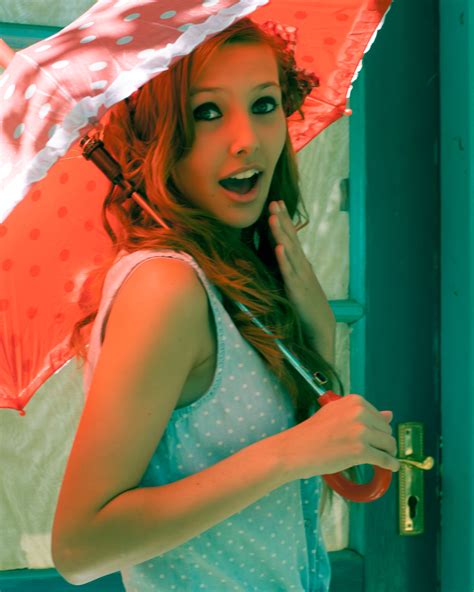 Free Images Person People Woman Cute Female Model Green Red Umbrella Color Fashion