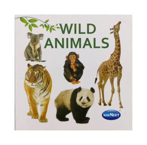 Buy Navneet Tiny Board Book Wild Animals Online In India Kheliya Toys