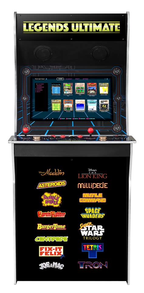 These items are beautifully designed to ensure maximum functionality. AtGames Legends Ultimate Home Arcade - Walmart.com ...