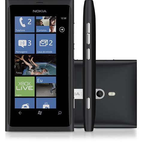 Nokia Lumia 800 16gb Windows Phone 75 Mango 8mp 3g Tela 37 R 499