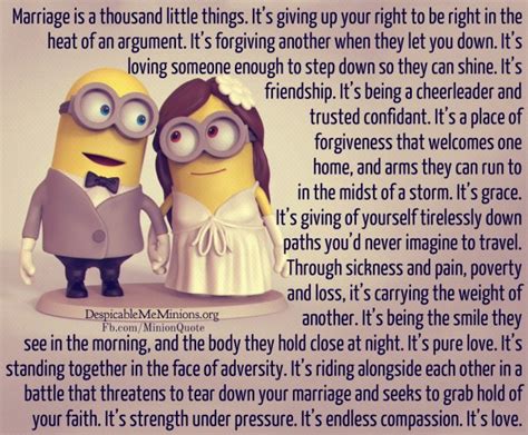Make it more enjoyable for both with the funny anniversary quotes and messages. Cute Minions Love Quotes for Valentines Day ...