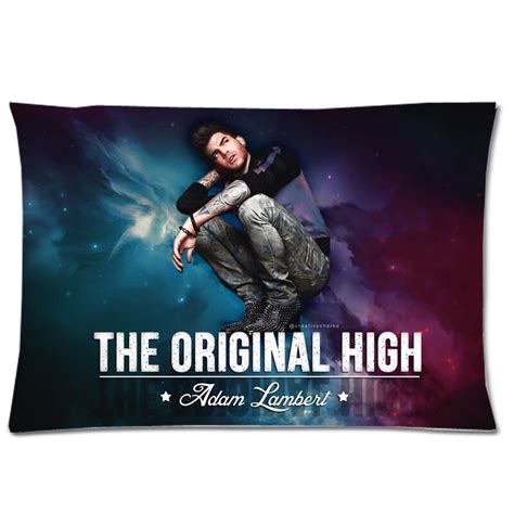 Drop Shipping Adam Lambert Two Side Printed Decorative Pillowcase