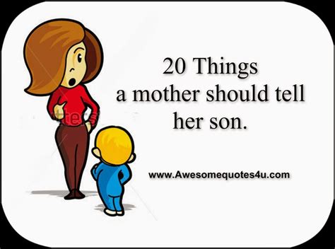 Salt Pepper 20 Things A Mother Should Tell Her Son