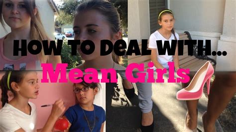 how to deal with mean girls the right way 5 steps youtube