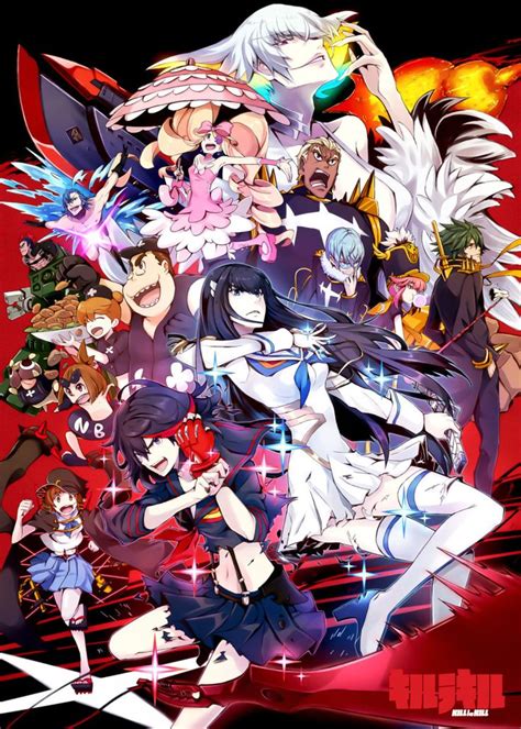 Anime Manga Kill La Kill Poster By Team Awesome Displate Anime