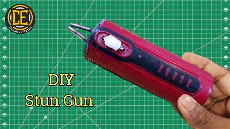 How To Make A Diy Stun Gun At Home Homemade Stun Gun Creative
