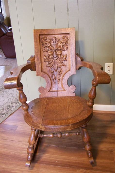 The most essential factor is to ensure that the chair is truly an antique. Antique Rocking Chair With Carved Face - WoodWorking ...