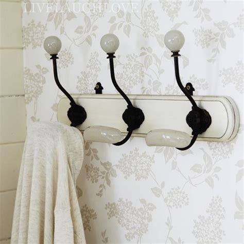 Shop bathroom accessories with satisfaction. French Style Ceramic 3 Hook | Shabby chic bathroom ...