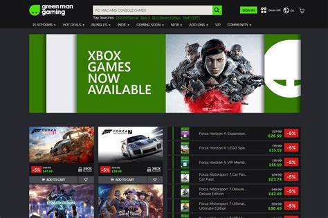 Digital Xbox One Games Hit Green Man Gaming At Discount Prices