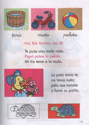 Ellos publican una colección de libros de lectura y escritura (en español) para niños de 4 a 13 años. LECTOESCRITURA: Silabario para imprimir