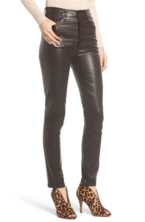 Citizens Of Humanity Olivia High Waist Slim Faux Leather Pants