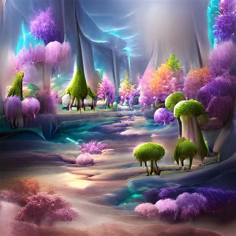 Fantasy Forest Ai Generated Artwork Nightcafe Creator