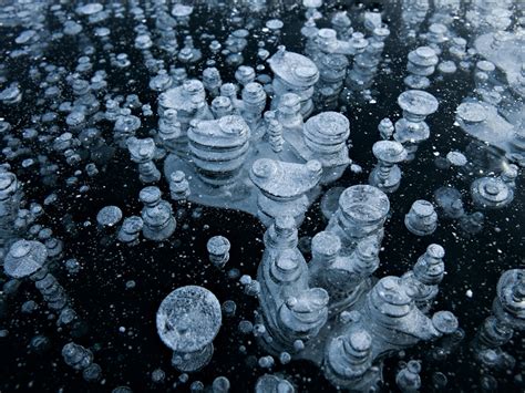 Methane Bubbles Alaska