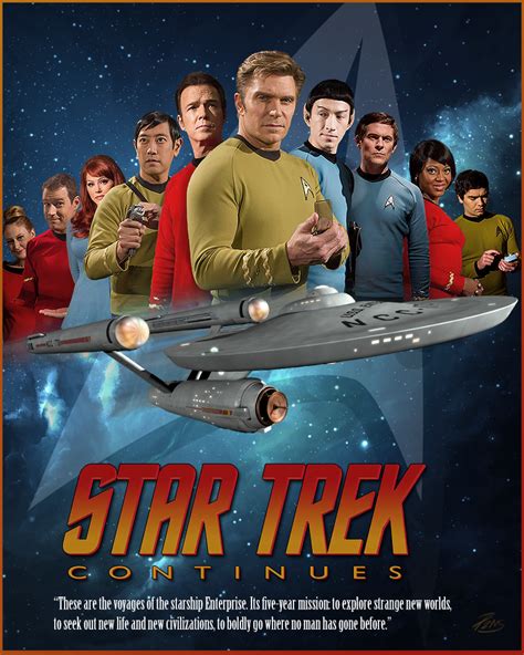Star Trek Continues Poster 009 By Pzns On Deviantart